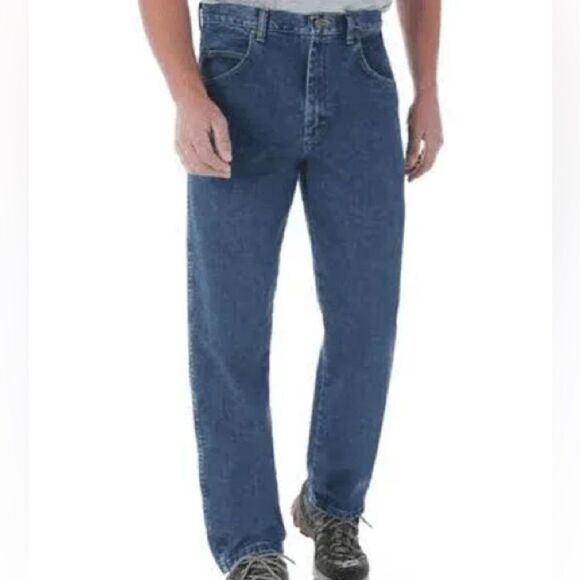 Wrangler Rugged Wear 3500 1AI Relaxed Fit Antique Men’s Jeans 36/30 - Picture 4 of 8